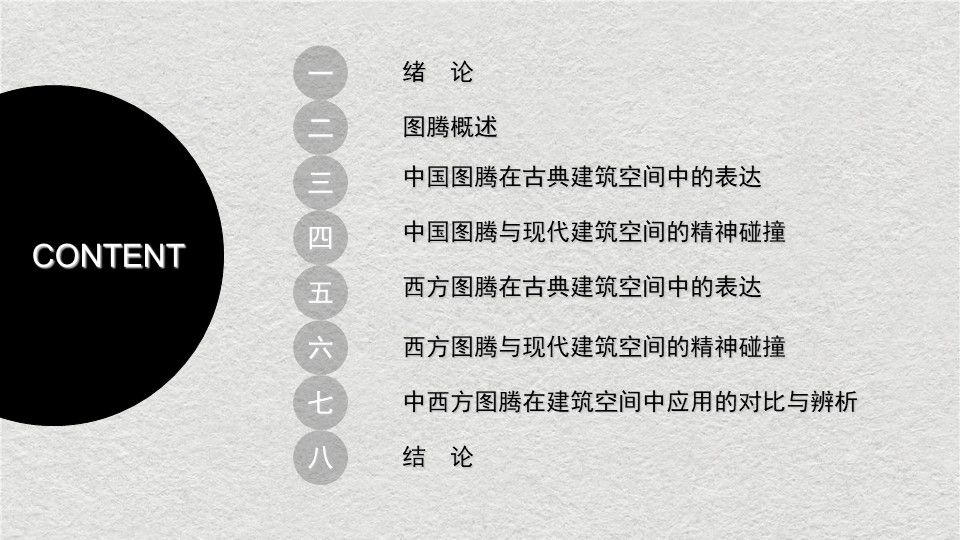中西方图腾在建筑空间中应用的对比与辨析