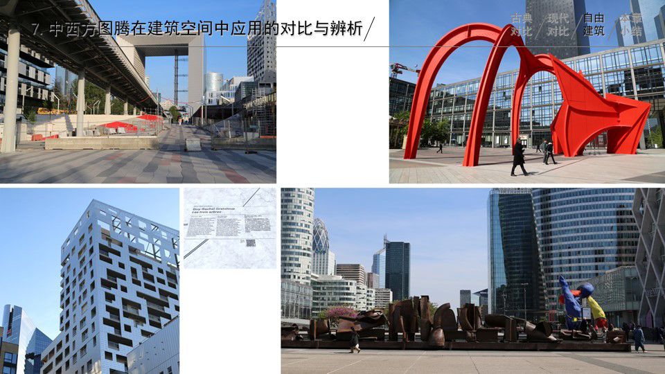 中西方图腾在建筑空间中应用的对比与辨析